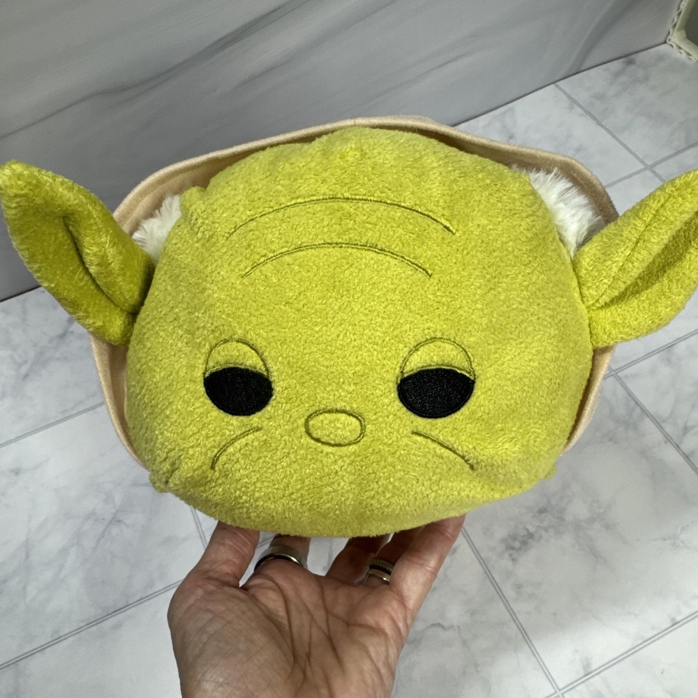 Yoda Star Wars Plush Disney Tsum Tsum Style Size 10" Stuffed Animal Plushy EUC - Picture 2 of 11